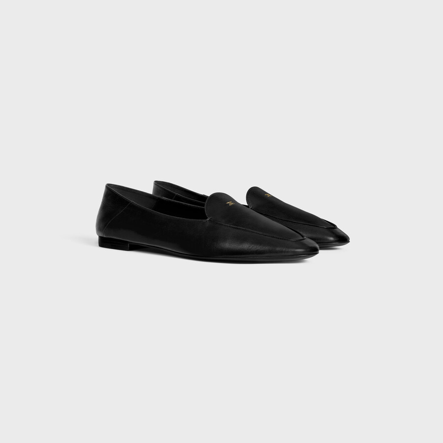 aura loafer mit triomphe in ziegenleder