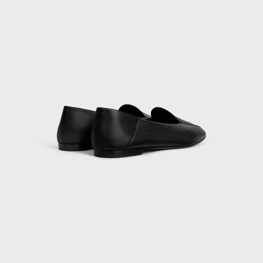 aura loafer mit triomphe in ziegenleder