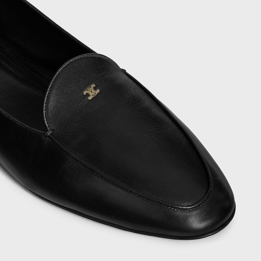 aura loafer mit triomphe in ziegenleder