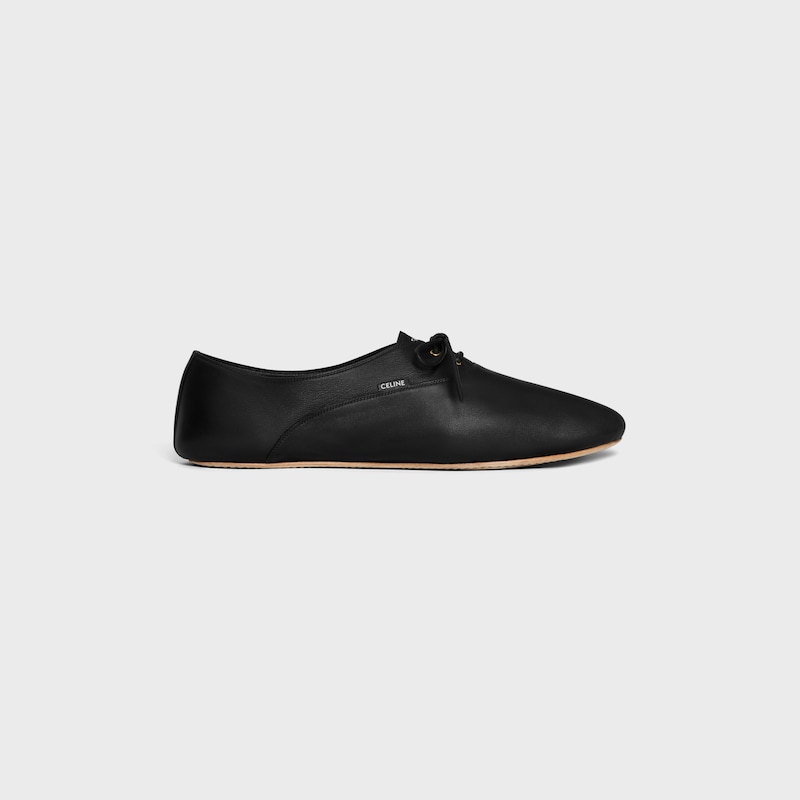 ballerina-schnürschuh aus lammleder