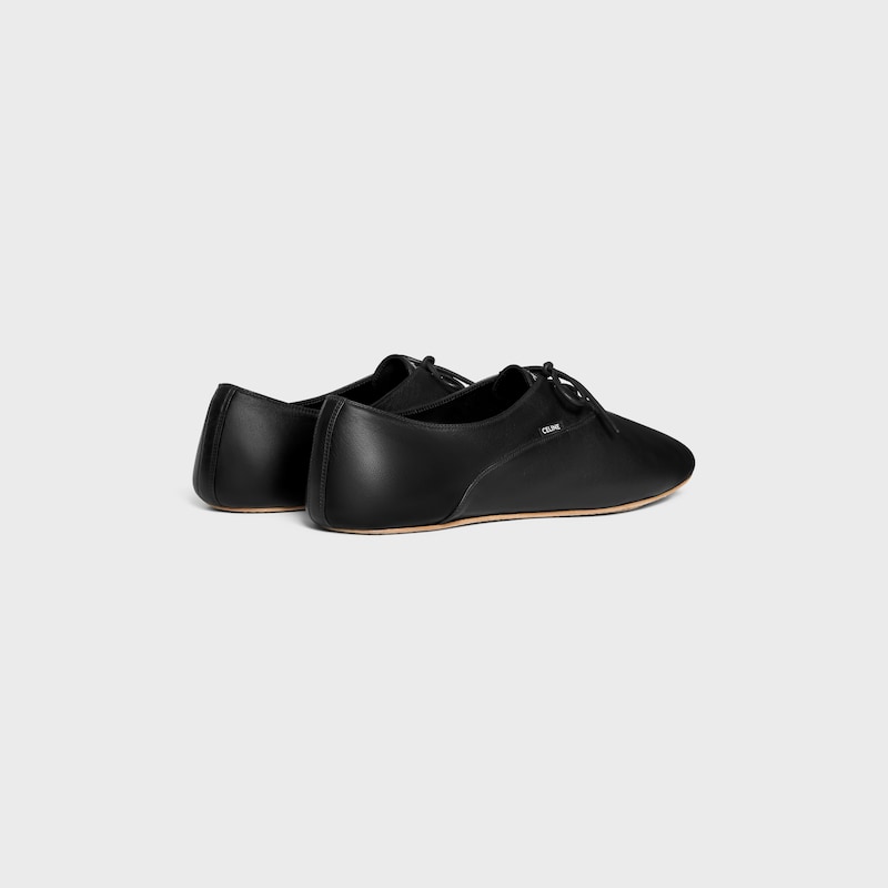 ballerina-schnürschuh aus lammleder