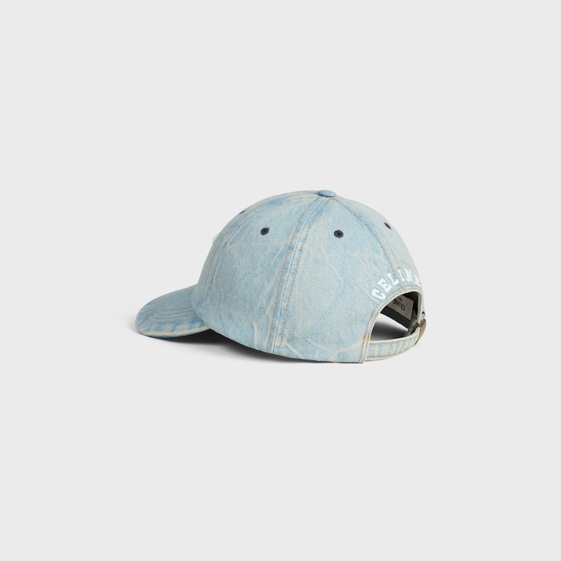 triumph-kappe aus baumwoll-denim