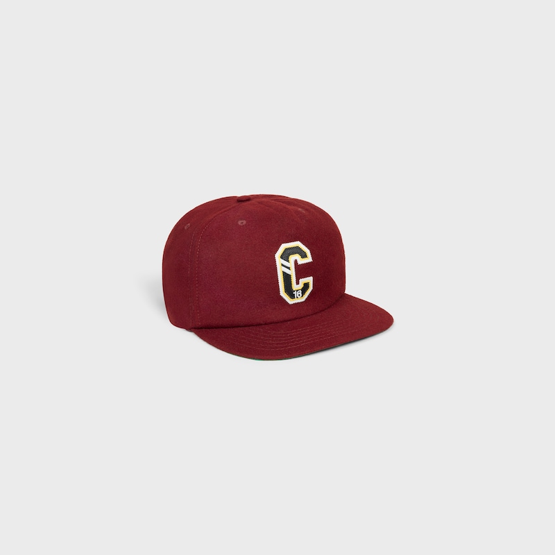 trucker-cap aus wollflanell
