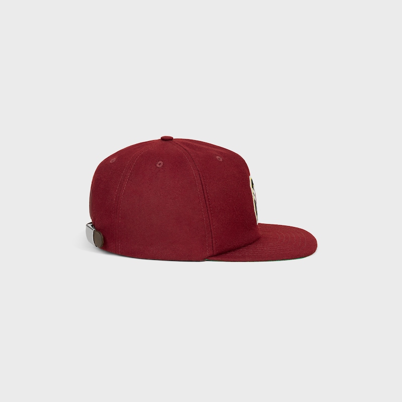 trucker-cap aus wollflanell