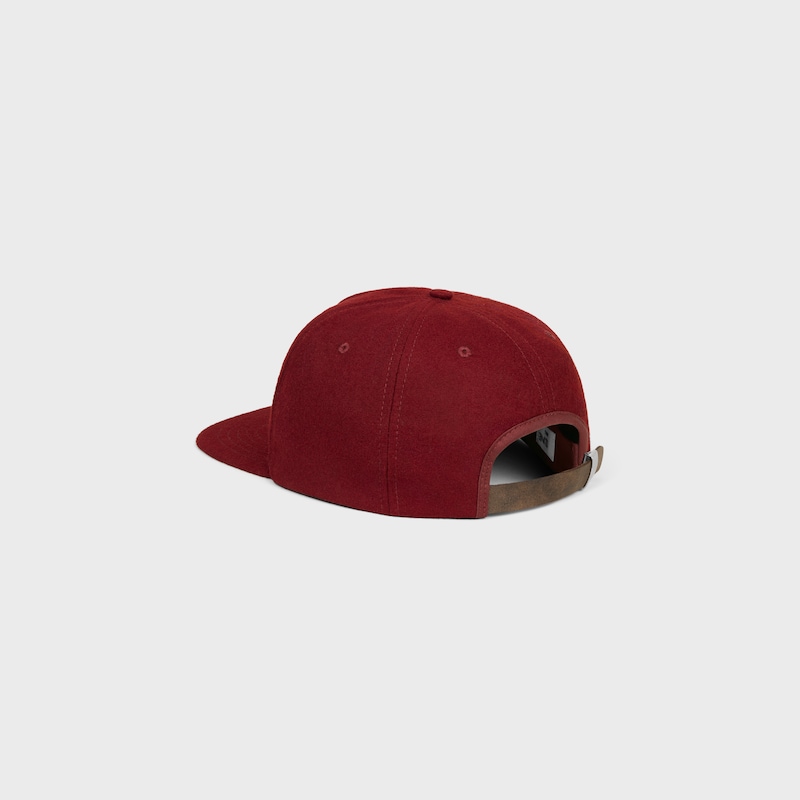 trucker-cap aus wollflanell