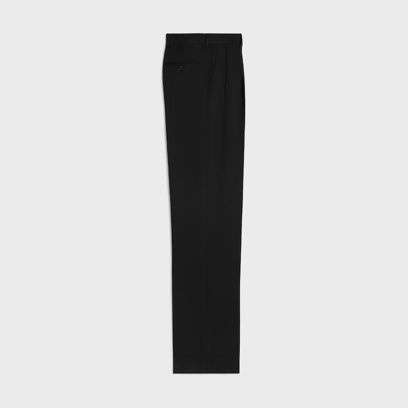 jazzhose aus diagonalem wollgewebe