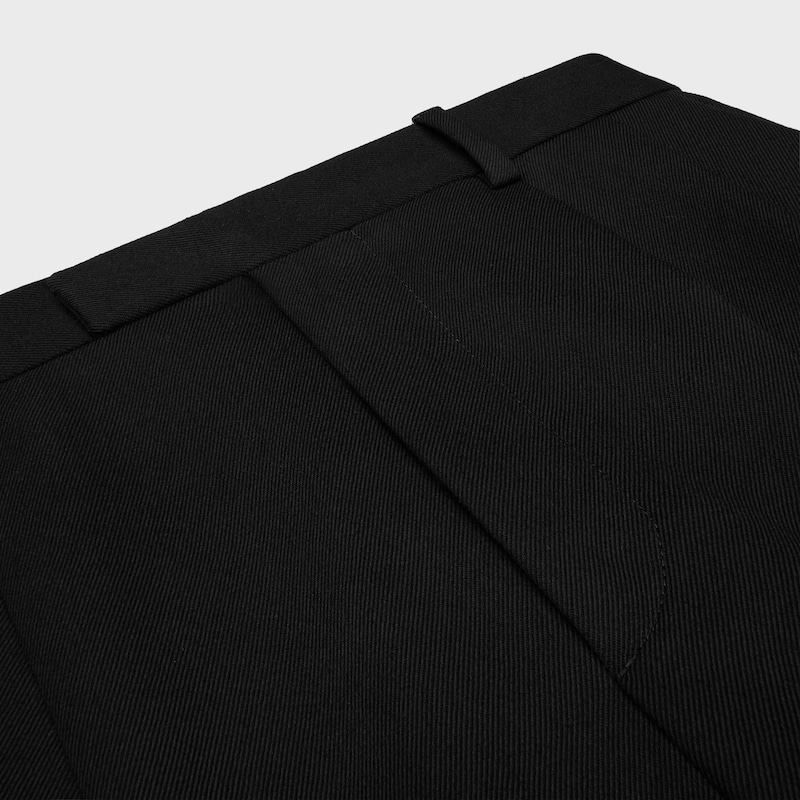 jazzhose aus diagonalem wollgewebe