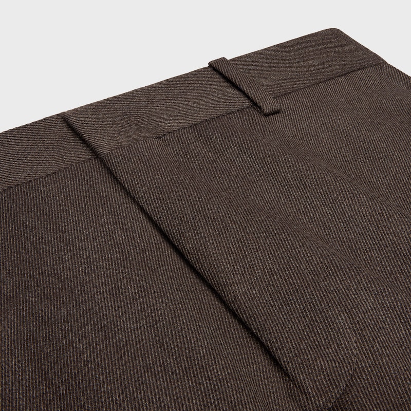 ethan-hose aus wollgabardine