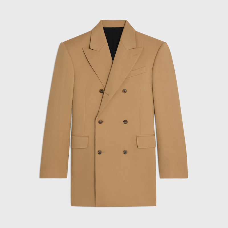 colonne jacke aus mohairwolle