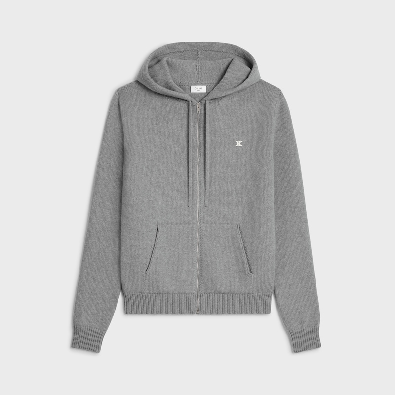 triumphe kapuzenpullover aus wolle und kaschmir