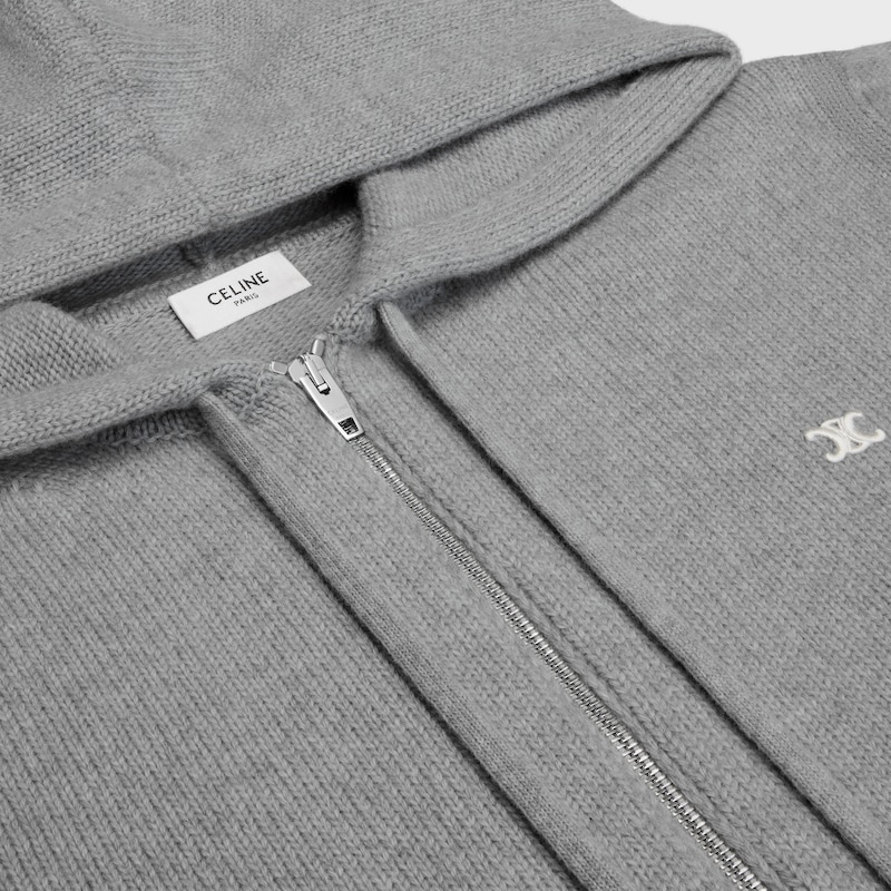 triumphe kapuzenpullover aus wolle und kaschmir