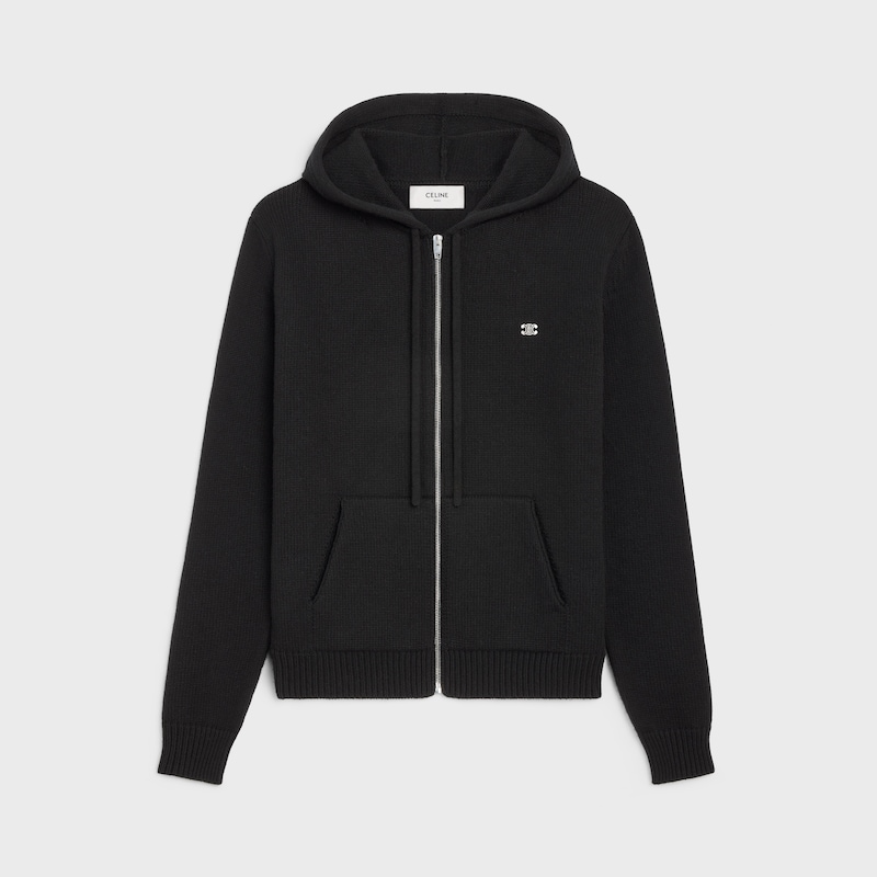 triumphe kapuzenpullover aus wolle und kaschmir