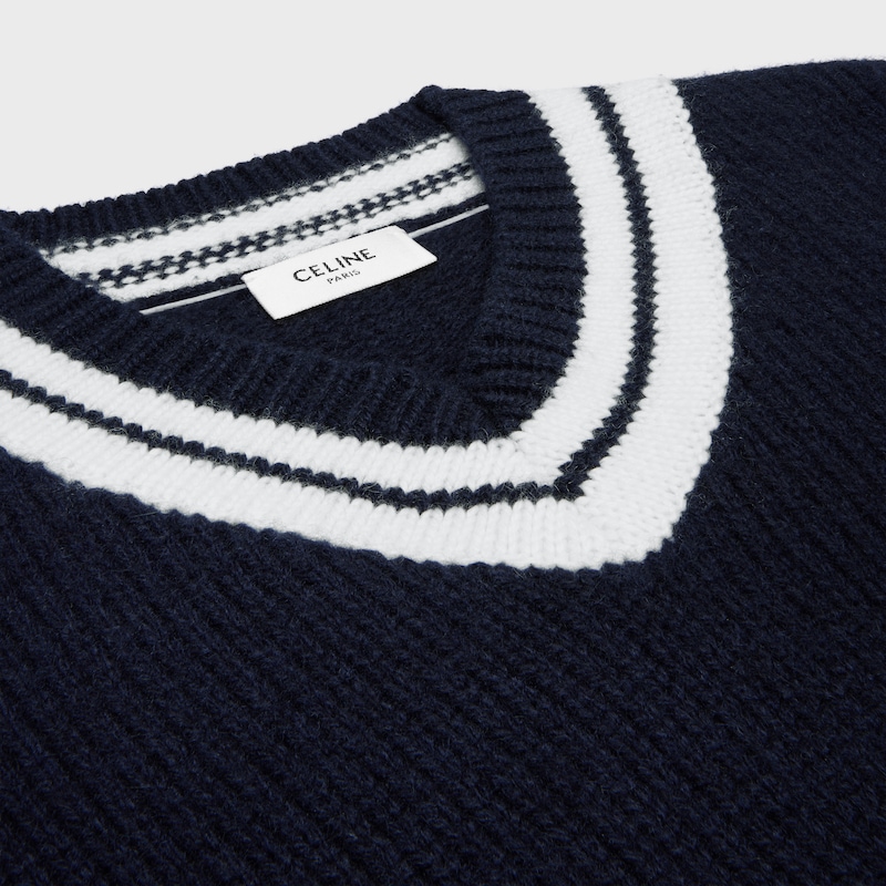 v-ausschnitt-pullover aus kaschmir