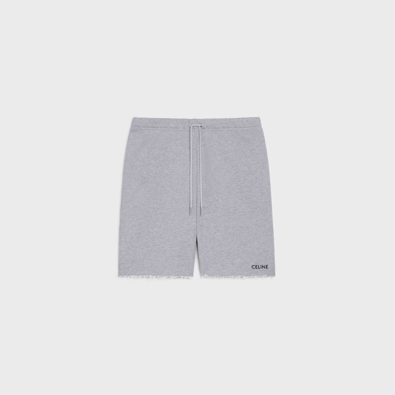 celine shorts aus baumwollfleece