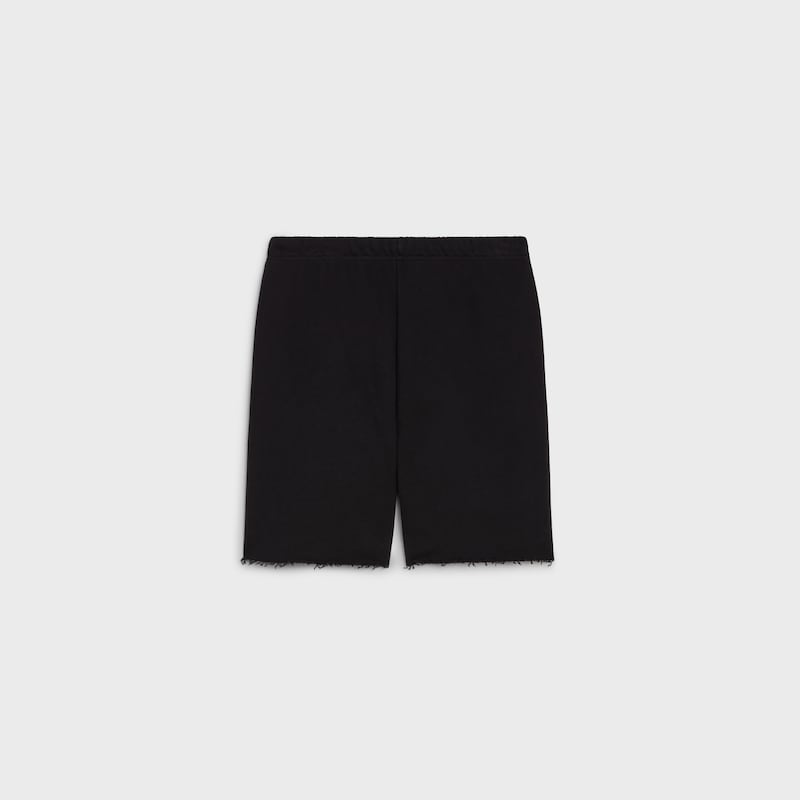 celine shorts aus baumwollfleece
