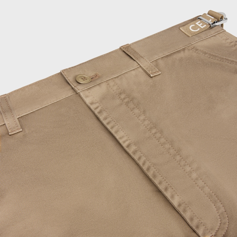 celine cargo-shorts aus baumwolle