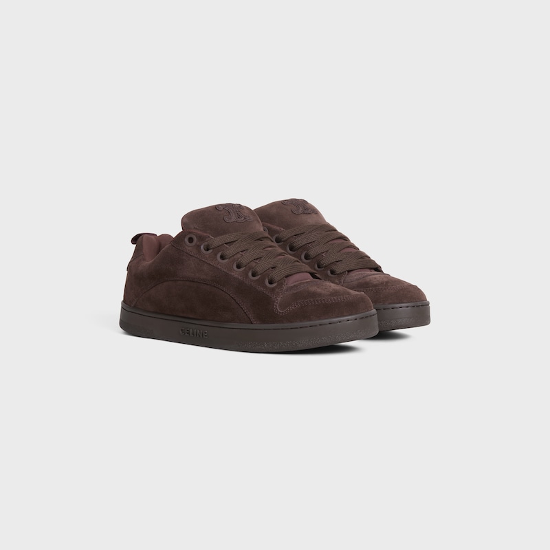 celine huntington niedriger schnÜrsneaker aus wildleder und mesh