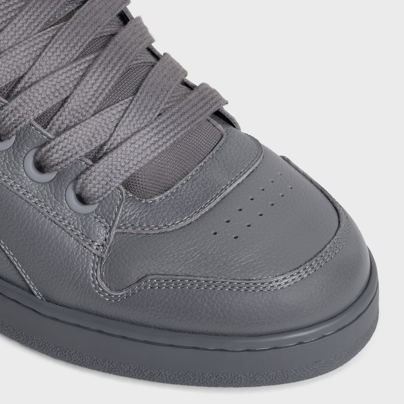 celine huntington low lace-up sneaker aus geknacktem leder und mesh