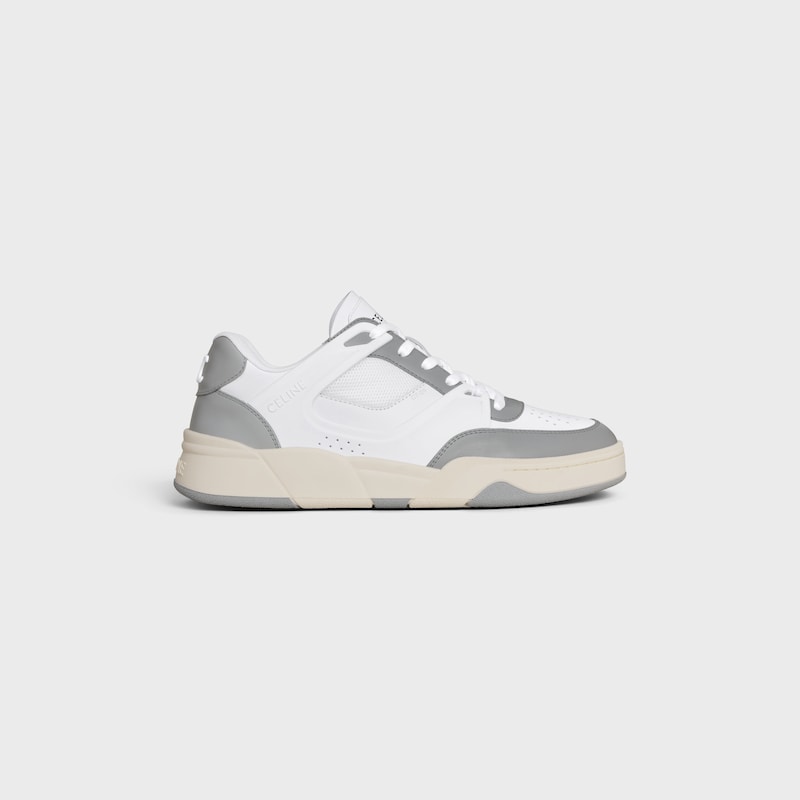 celine trainer ct-09 low lace-up sneaker aus kalbsleder und mesh