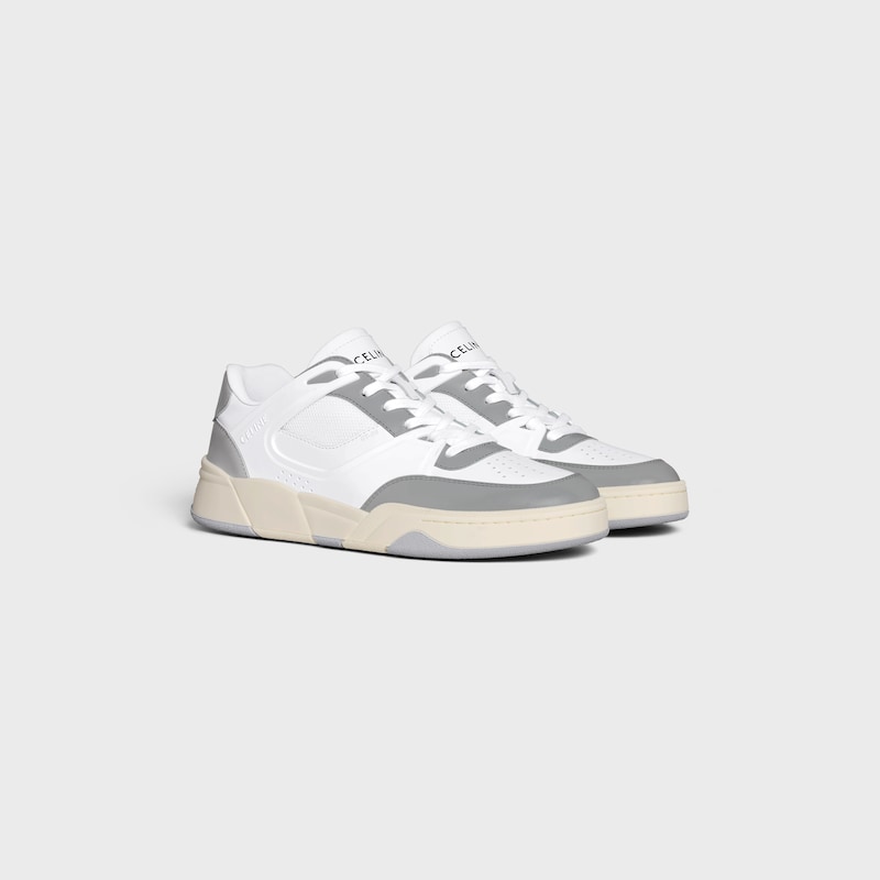 celine trainer ct-09 low lace-up sneaker aus kalbsleder und mesh