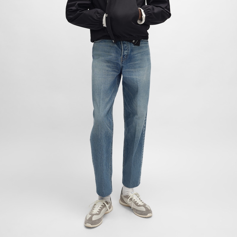 celine racer low schnÜrsneaker mit triomphe-motiven aus nylon wildleder und kalbsleder
