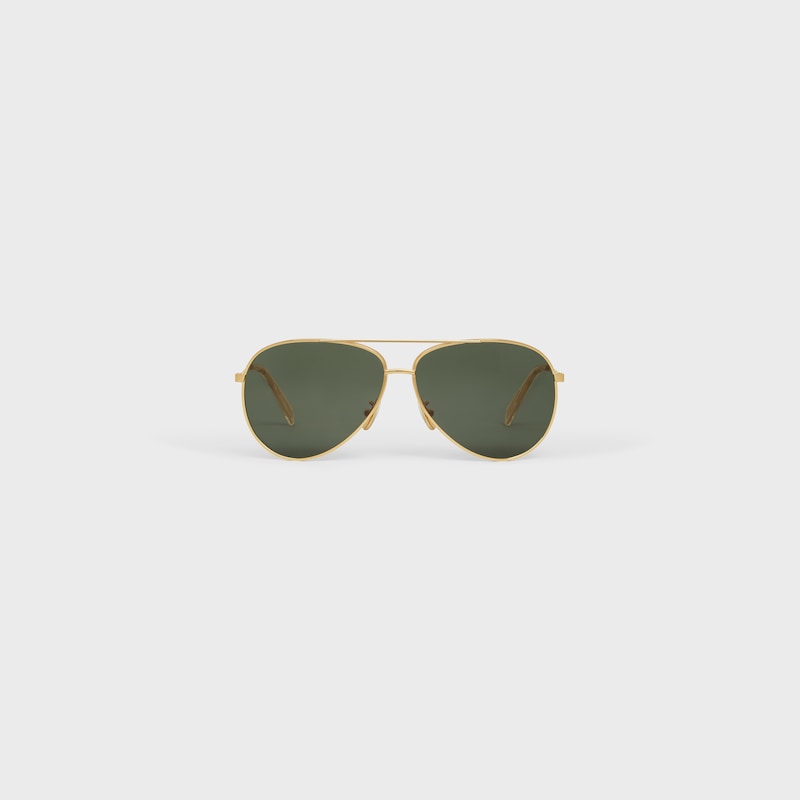 sonnenbrille mit metallgestell 01 und mineralglasglÄsern
