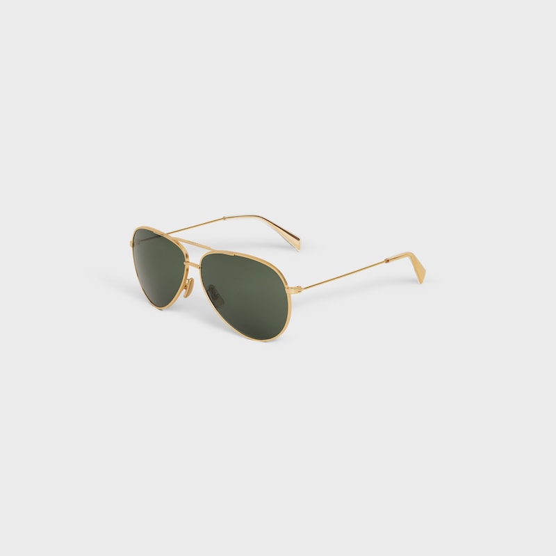 sonnenbrille mit metallgestell 01 und mineralglasglÄsern