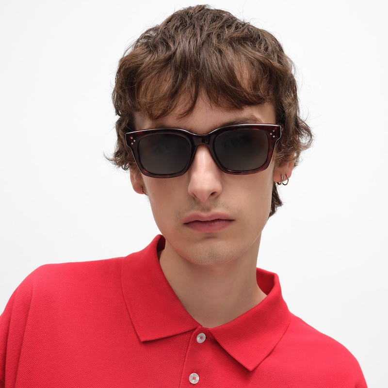 schwarze sonnenbrille frame 41 aus acetat