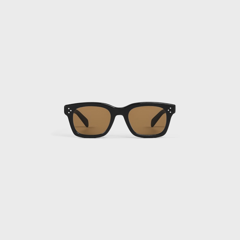 schwarze sonnenbrille frame 41 aus acetat