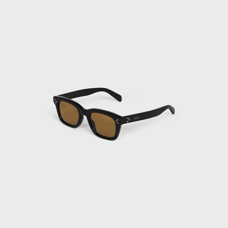 schwarze sonnenbrille frame 41 aus acetat