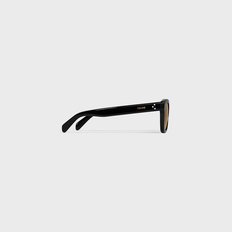schwarze sonnenbrille frame 41 aus acetat