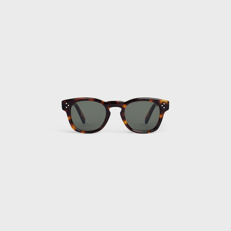 schwarze sonnenbrille mit 42er-rahmen aus acetat