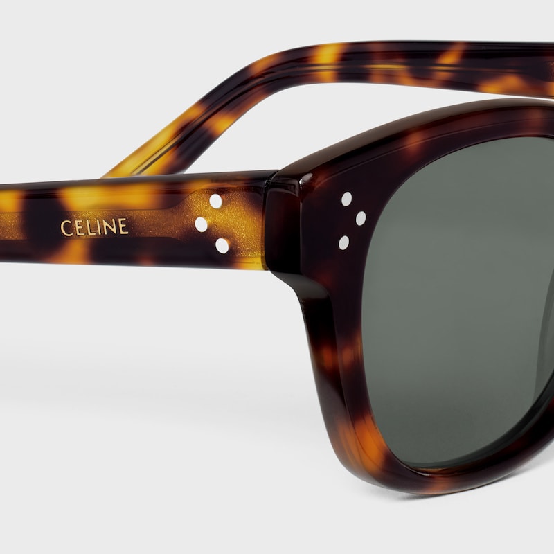 schwarze sonnenbrille mit 42er-rahmen aus acetat