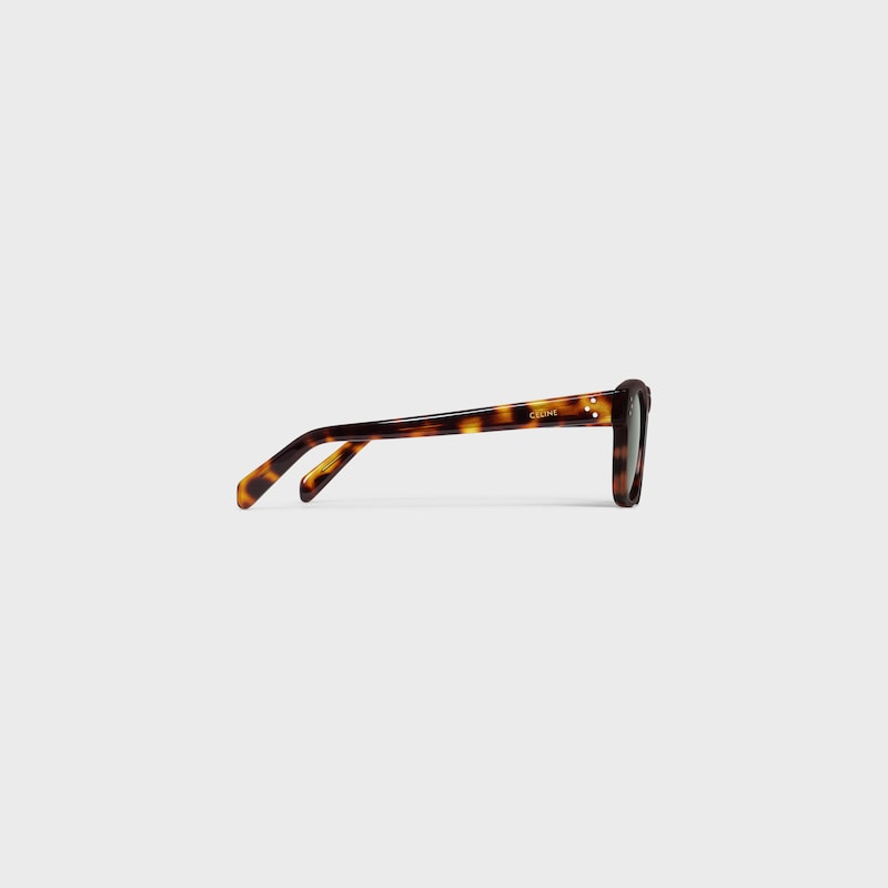 schwarze sonnenbrille mit 42er-rahmen aus acetat