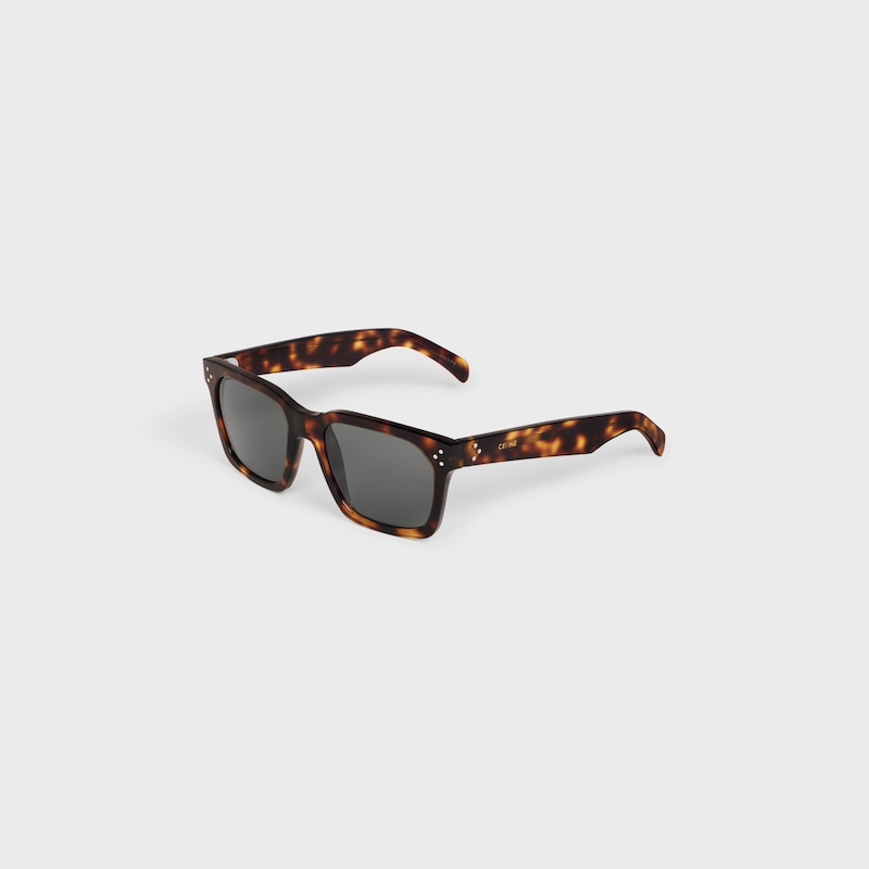 schwarze sonnenbrille 45 aus acetat