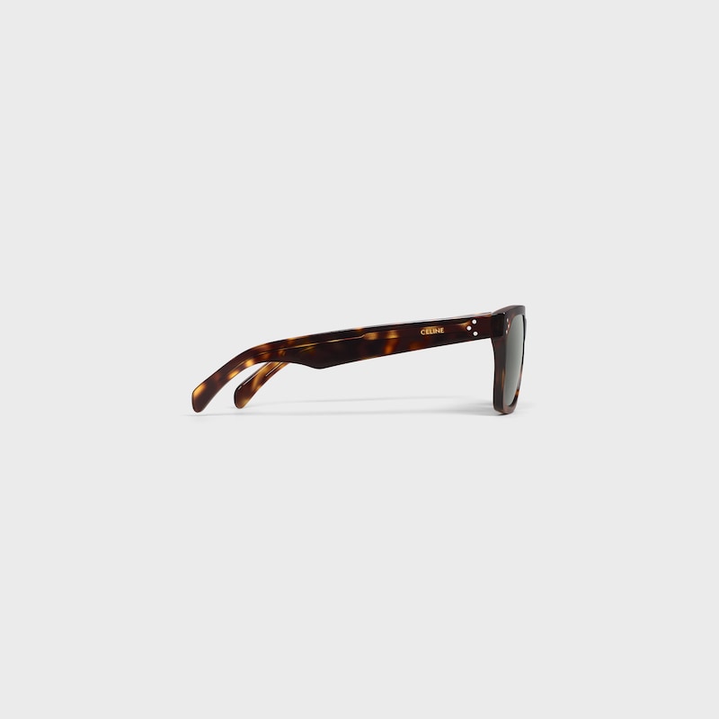 schwarze sonnenbrille 45 aus acetat