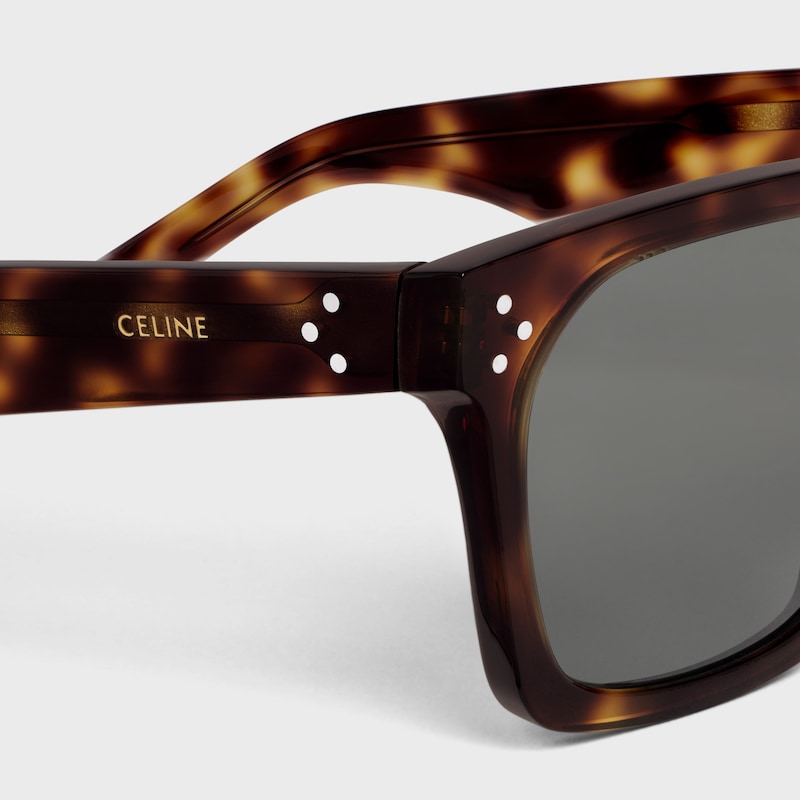 schwarze sonnenbrille 45 aus acetat