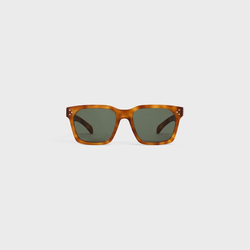 schwarze sonnenbrille frame 45 aus acetat