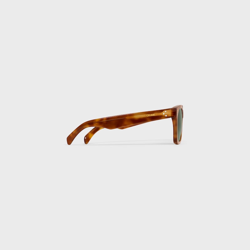 schwarze sonnenbrille frame 45 aus acetat