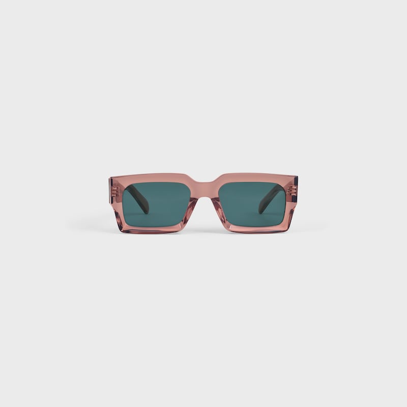 schwarze sonnenbrille 53 aus acetat