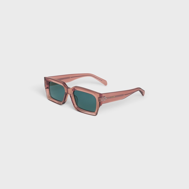 schwarze sonnenbrille 53 aus acetat