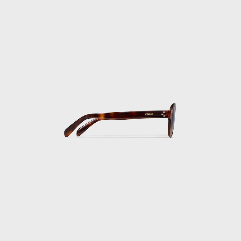 schwarze frame 60 sonnenbrille aus acetat