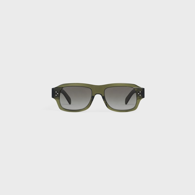 sonnenbrille black frame 61 aus acetat