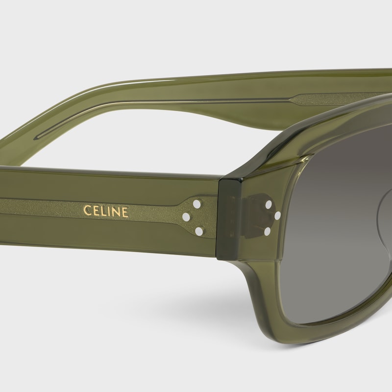 sonnenbrille black frame 61 aus acetat
