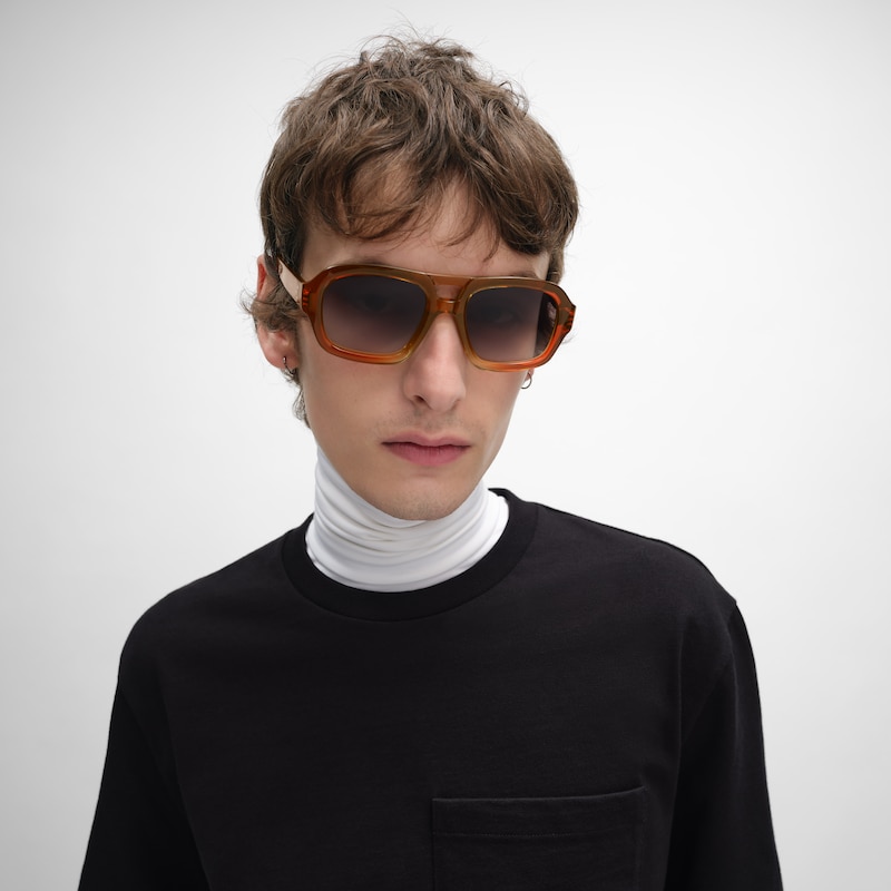 schwarze sonnenbrille frame 62 aus acetat