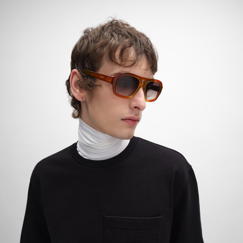schwarze sonnenbrille frame 62 aus acetat
