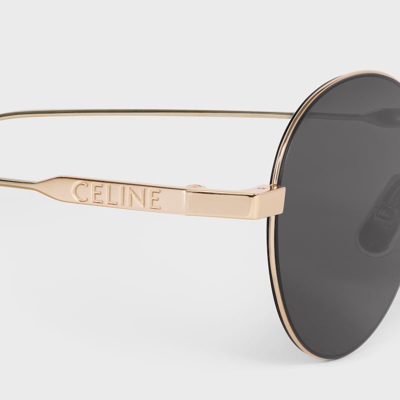 sonnenbrille mit metallrahmen modell 28 aus metall