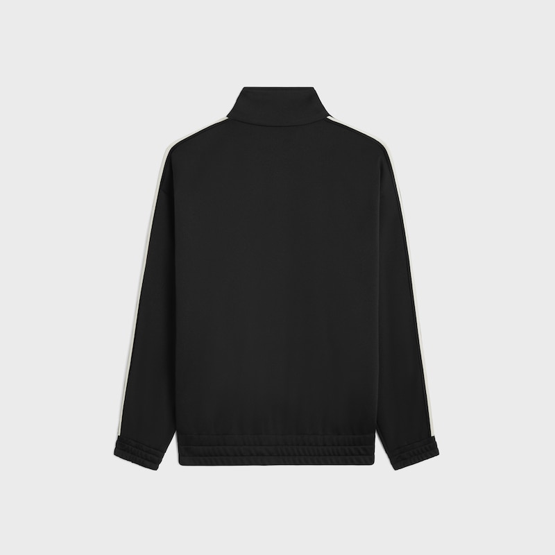 celine trainingsjacke aus doppelseitigem jersey