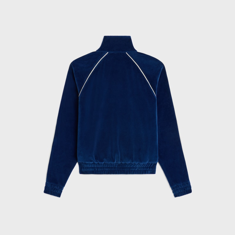 triumphe trainingsjacke aus samtjersey