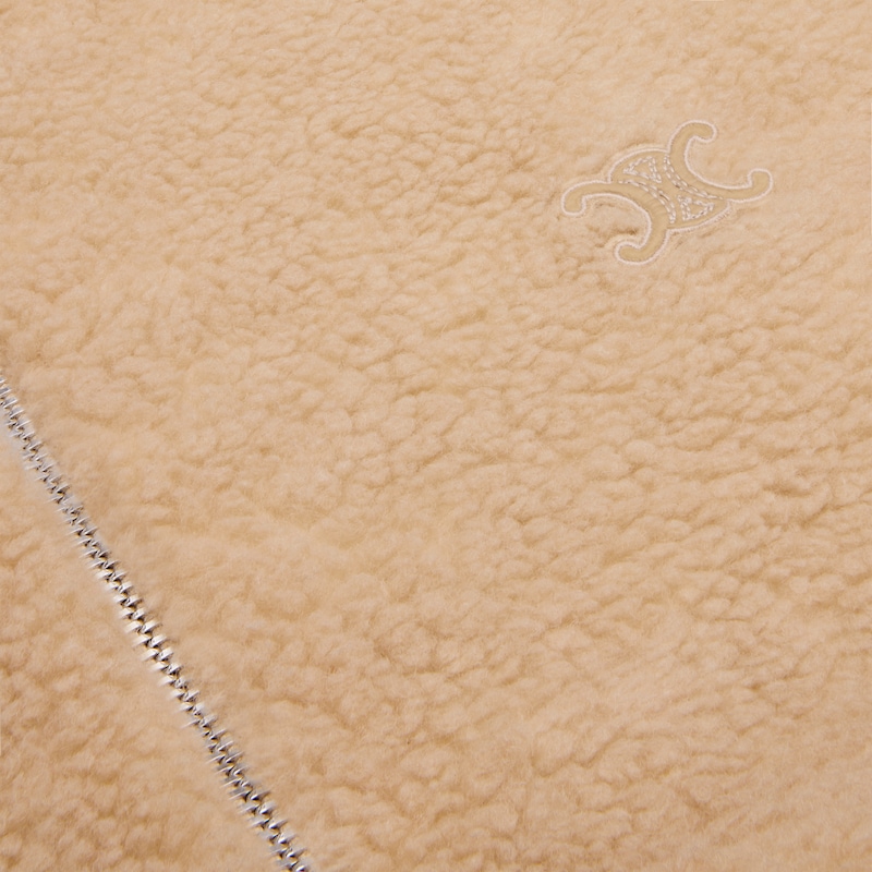 kapuzenjacke aus polarfleece